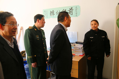 省高校后勤服務保障工作檢查組蒞臨我院指導，促進后勤管理水平再上新臺階